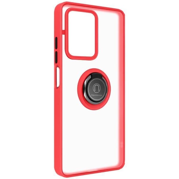 Redmi Note 12 Pro 5G Support Case Rött Ring Case