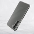 Miniatyrbild 3 av 4: Fodral till Samsung S23 Plus Soft Transparent 9H härdat glas Svart Bigben
