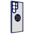 Miniatyrbild 2 av 4: Supportfodral kompatibelt med Samsung S23 Ultra Blue Case Ring
