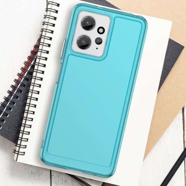 Xiaomi Redmi Note 12 5G och 4G Fodral Blå Fodral