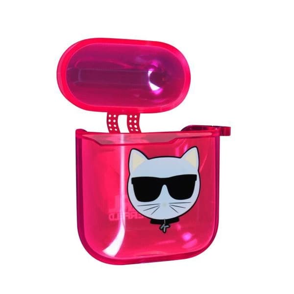 Coque Airpods Karl Lagerfeld Rosa