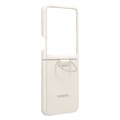 Miniatyrbild 1 av 4: Samsung Galaxy Z Flip 5 beige ringfodral