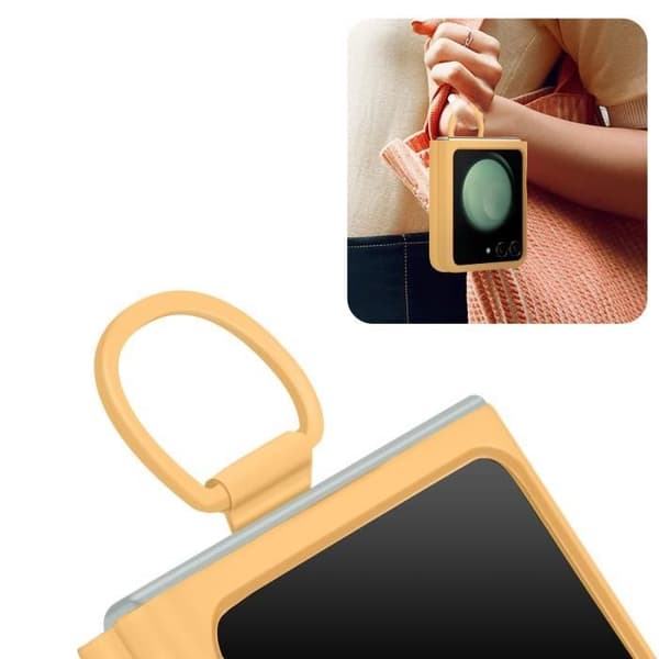Samsung Galaxy Z Flip 5 Ring Case Gul