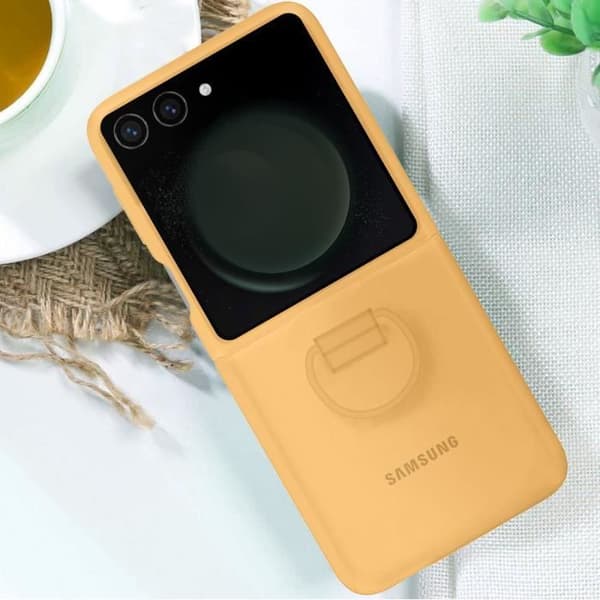 Samsung Galaxy Z Flip 5 Ring Case Gul