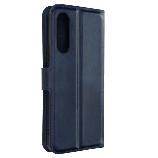 Sony Xperia 10 V Prestifold Fodral, Blå Fodral