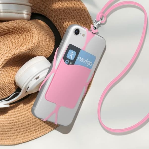 Coque Cord Korthållare Rosa Coque Cord