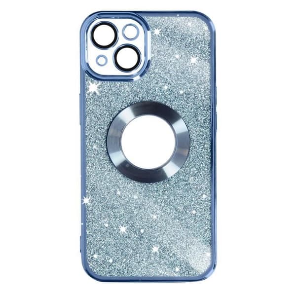 Blå glitter fodral för iPhone 13