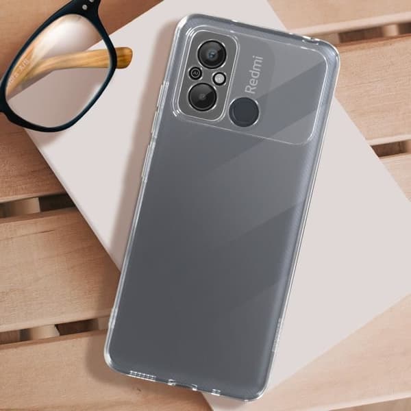 Redmi 12C mjukt transparent fodral