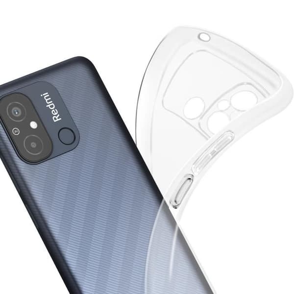 Redmi 12C mjukt transparent fodral