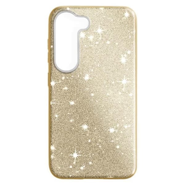 Glitterfodral till Samsung Galaxy S23 Plus Hybrid Semi-rigid Spark Fodral guld