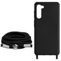 Miniatyrbild 2 av 4: Cord Cover kompatibel med Samsung Galaxy S23 Plus Black Cord Cover