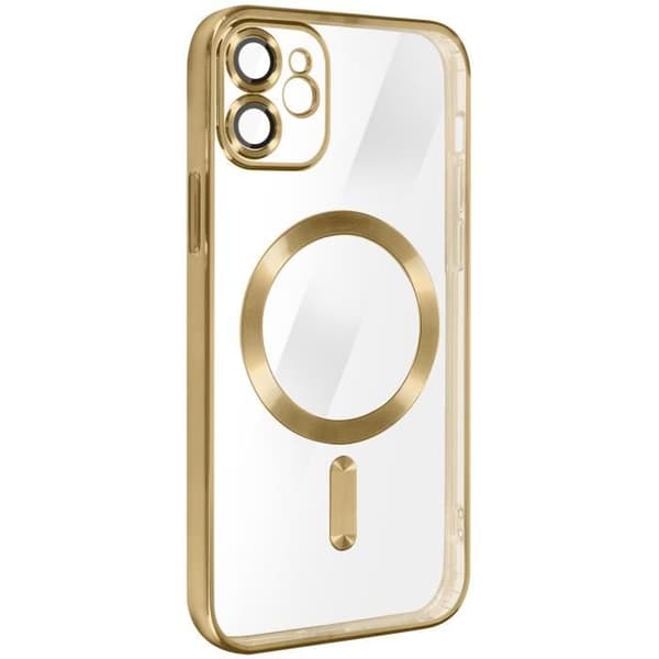 MagSafe iPhone 11 Silikon Guld Fodral Magsafe Fodral