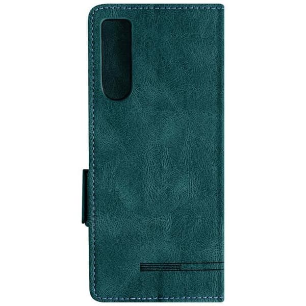 Sony Xperia 10 V Folio Stand Case Green Flip Case