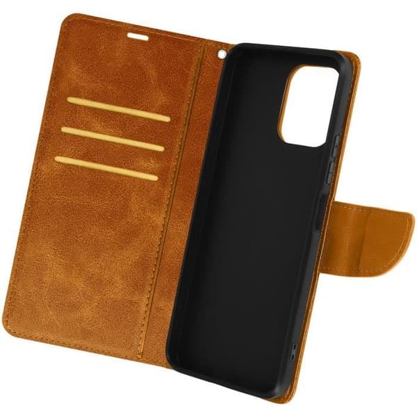 Xiaomi Redmi 12 fodral Handledsrem Camel Flip fodral