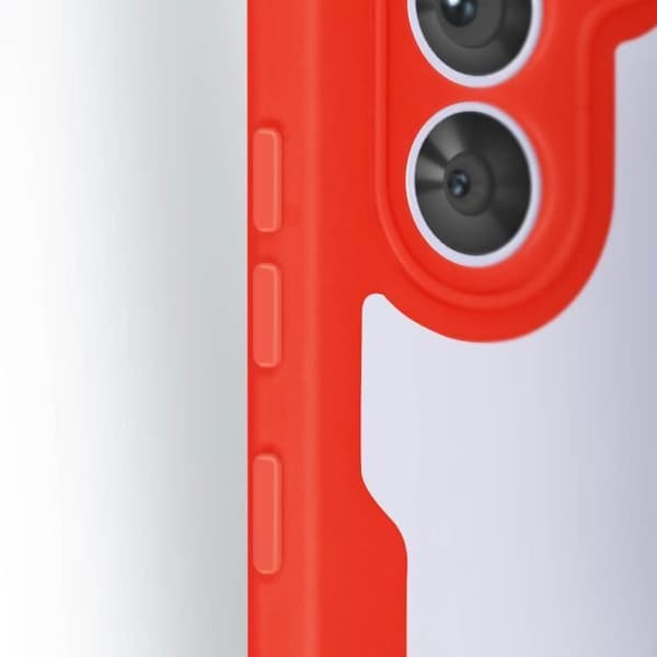 Inbyggt fodral som är kompatibelt med Samsung A34 5G Red Case