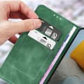 Miniatyrbild 3 av 4: Fodral kompatibelt med Samsung A23 5G och M23 5G Green Clamshell fodral