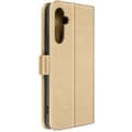 Miniatyrbild 1 av 4: Foliofodral kompatibelt med Samsung Galaxy A54 5G Gold Flip Fodral