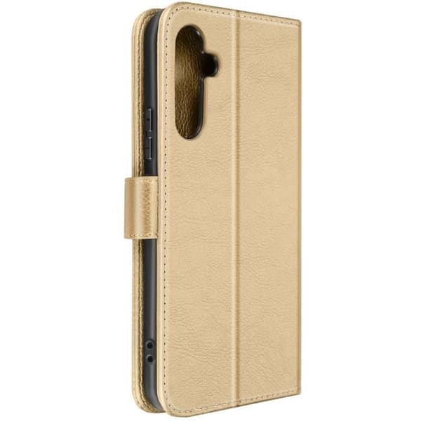 Foliofodral kompatibelt med Samsung Galaxy A54 5G Gold Flip Fodral