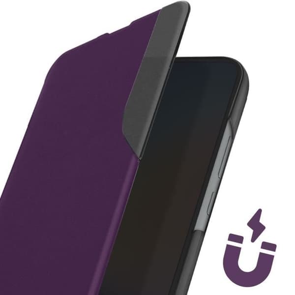 Clear View Fodral kompatibelt med Samsung Galaxy A34 5G Purple Fodral