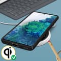 Miniatyrbild 4 av 4: Fodral Galaxy S20 FE Halvstyv Soft Touch-kompatibel QI svart