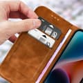 Miniatyrbild 3 av 4: Brunt Soft-touch iPhone 14 fodral Clamshell fodral