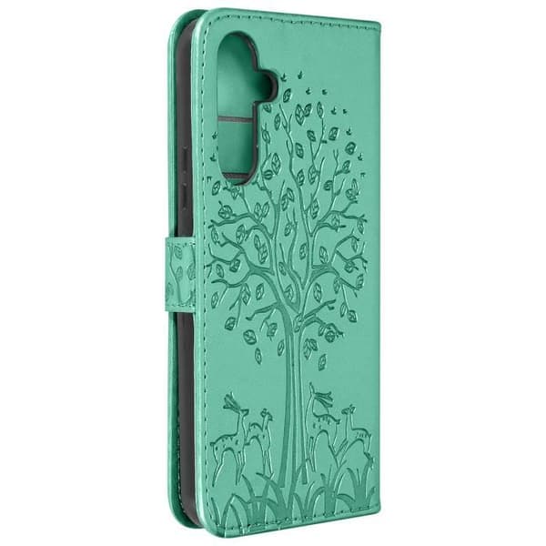 Fodral Kompatibel med Samsung Galaxy A54 5G Green Tree Pattern Fodral