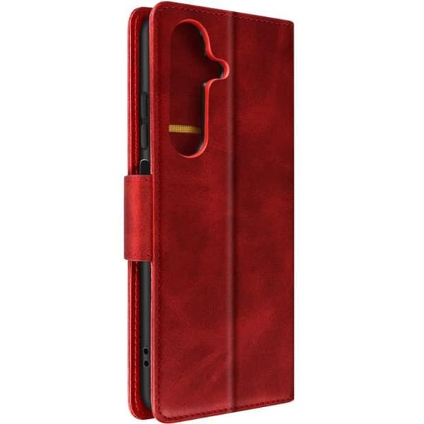 Fodral kompatibelt med Samsung A24 Wallet Red Fodral