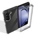 Miniatyrbild 3 av 4: Fodral kompatibelt med Samsung Galaxy Z Fold 5 stötsäkert transparent