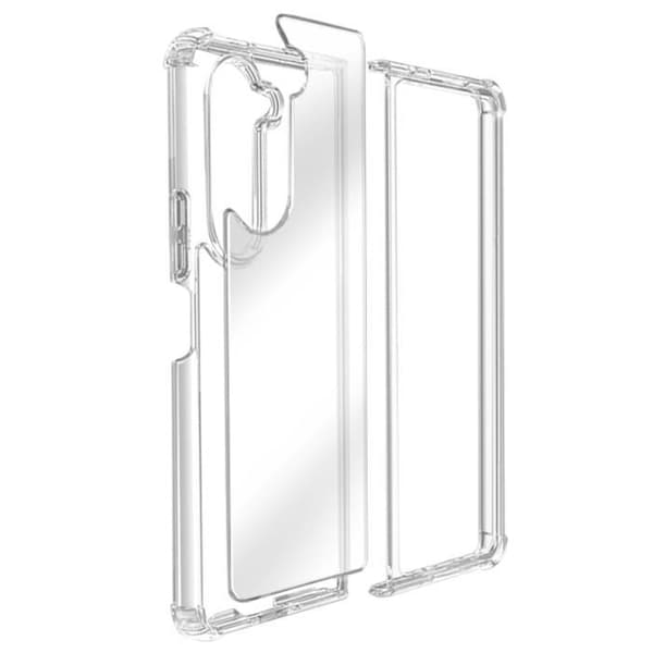 Fodral kompatibelt med Samsung Galaxy Z Fold 5 stötsäkert transparent