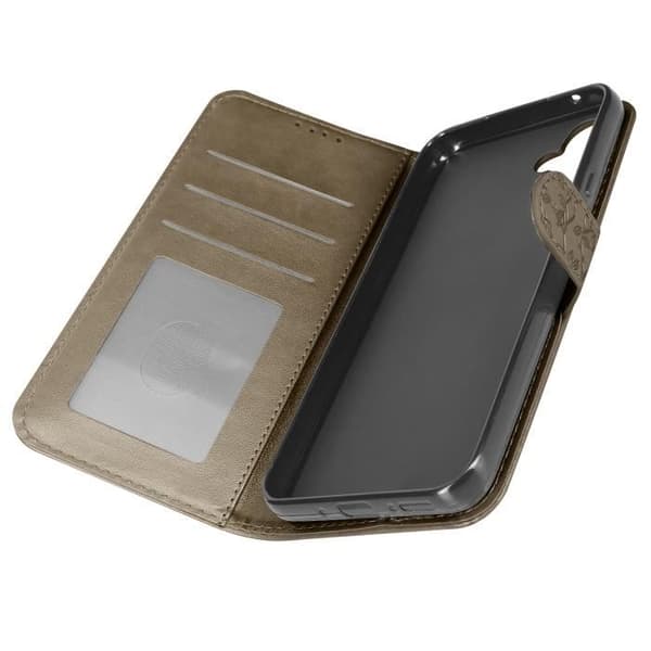 AVIZAR Fodral för Samsung Galaxy A54 5G - Taupe Tree Pattern - Fullständigt skydd - Lagring + Video Support