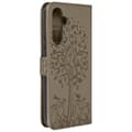 Miniatyrbild 1 av 4: AVIZAR Fodral för Samsung Galaxy A54 5G - Taupe Tree Pattern - Fullständigt skydd - Lagring + Video Support