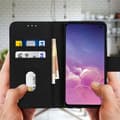 Miniatyrbild 3 av 4: Hus för Samsung Galaxy S10e - AVIZAR - Plånboksfodral - Silikongel - Videostöd - Magnetisk