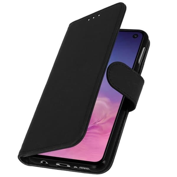 Hus för Samsung Galaxy S10e - AVIZAR - Plånboksfodral - Silikongel - Videostöd - Magnetisk