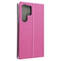 Miniatyrbild 1 av 4: Fodral Kompatibel med Samsung S23 Ultra Fabric Folio Pink Fodral