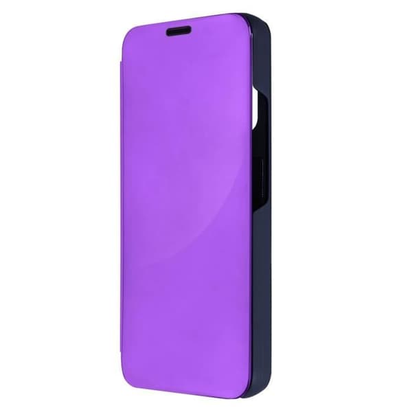 Spegelfodral kompatibelt med Samsung Galaxy A54 5G mörklila skal