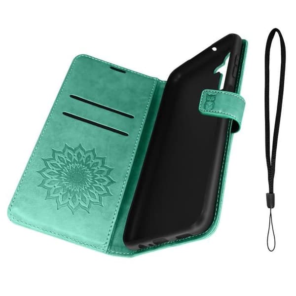 Fodral kompatibelt med Samsung A13 5G och A04s Flower Green Fodral