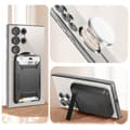 Miniatyrbild 3 av 4: MagSafe fodral kompatibelt med Samsung S23 Ultra Silver Magsafe fodral