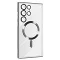 Miniatyrbild 2 av 4: MagSafe fodral kompatibelt med Samsung S23 Ultra Silver Magsafe fodral