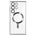 Miniatyrbild 1 av 4: MagSafe fodral kompatibelt med Samsung S23 Ultra Silver Magsafe fodral