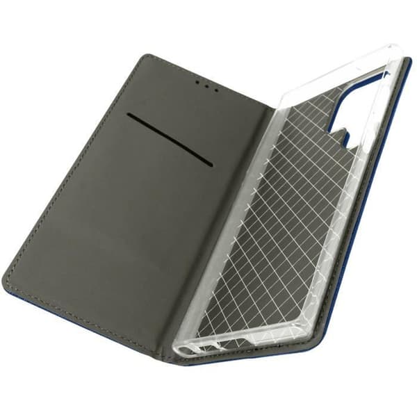 Foliofodral kompatibelt med Samsung S23 Ultra Blue Clamshell-fodral