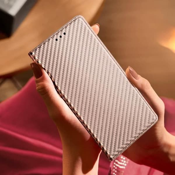Kolfodral som är kompatibelt med Samsung Galaxy A34 5G roséguldfodral
