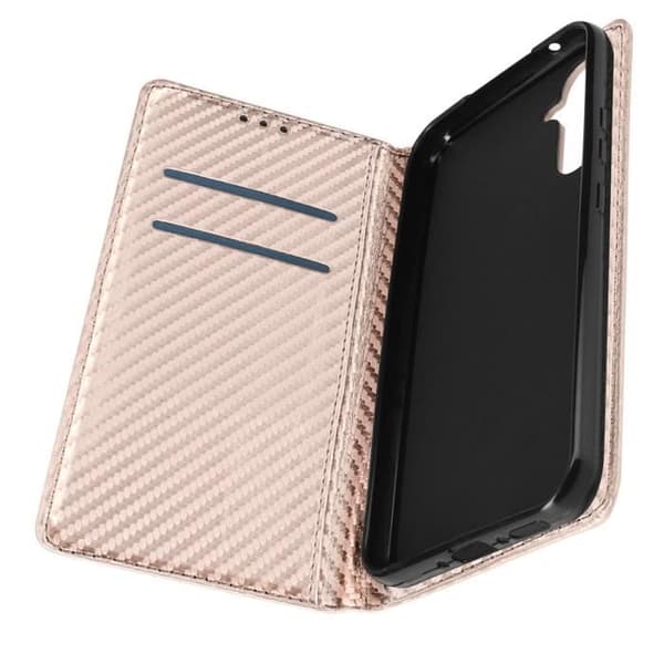 Kolfodral som är kompatibelt med Samsung Galaxy A34 5G roséguldfodral