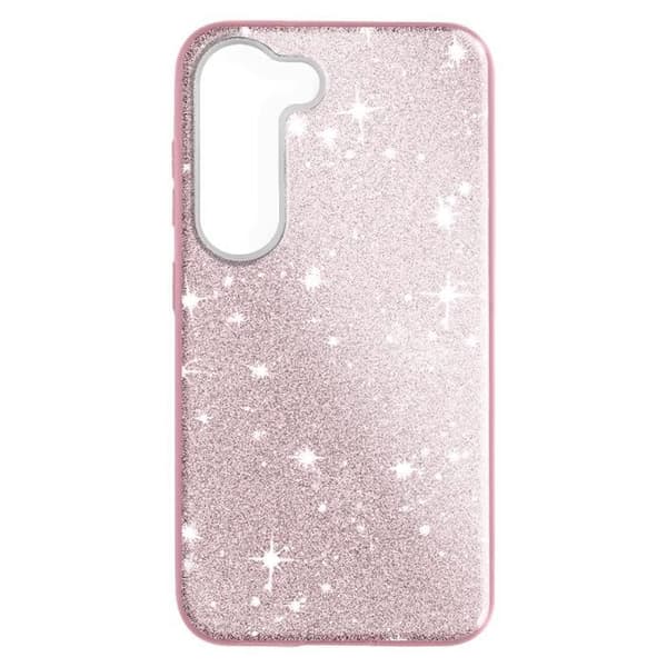Glitterfodral till Samsung Galaxy S23 Plus Semi-rigid Spark Fodral rosa