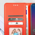 Miniatyrbild 3 av 4: Foliofodral som är kompatibelt med Samsung Galaxy A14 4G och 5G Red Case