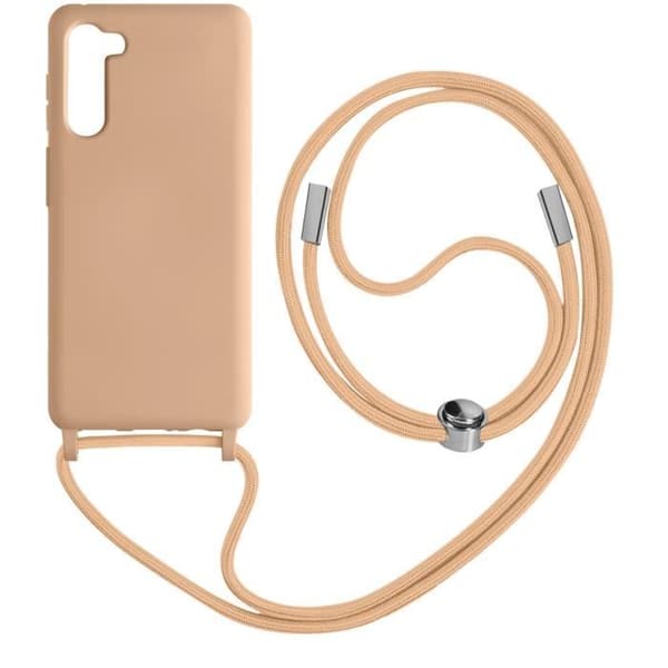 Cord Cover kompatibel med Samsung Galaxy S23 Powder Pink Cord Cover