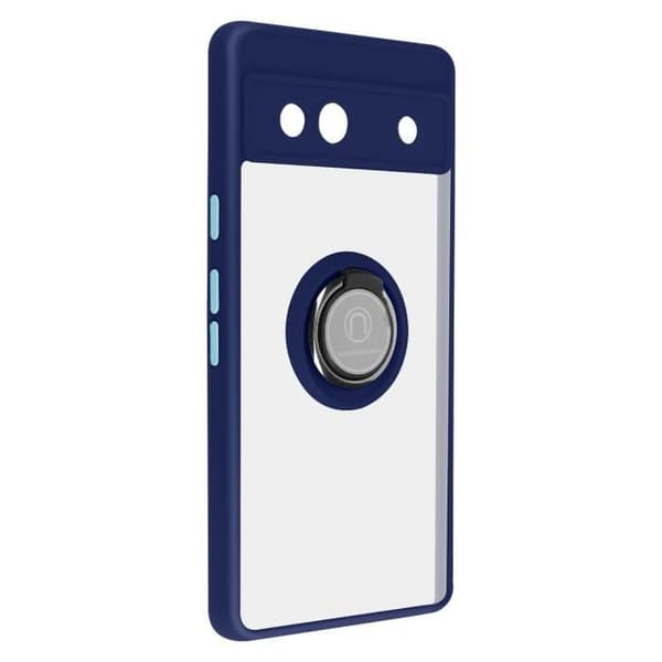Google Pixel 7a Support Case Blue Ring Case