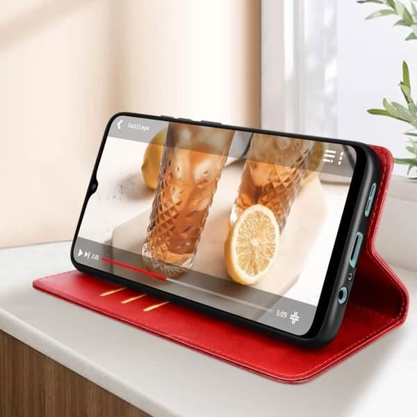 Nokia G22 Rött plånboksfodral