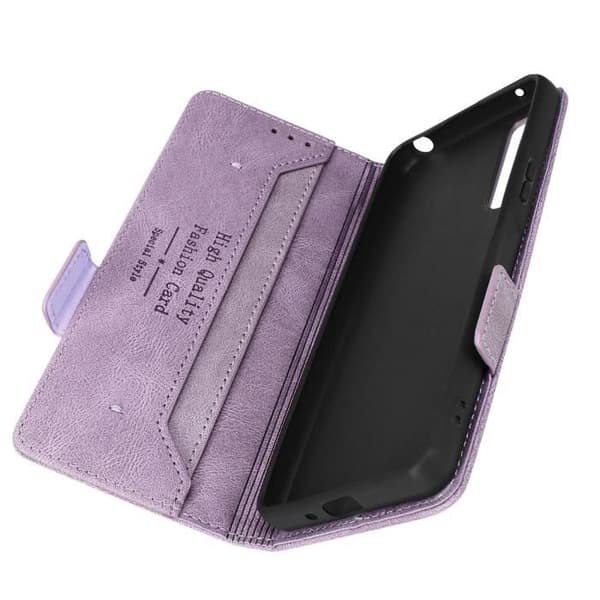 Xperia 10 V Folio Stand Case Lavender Flip Case