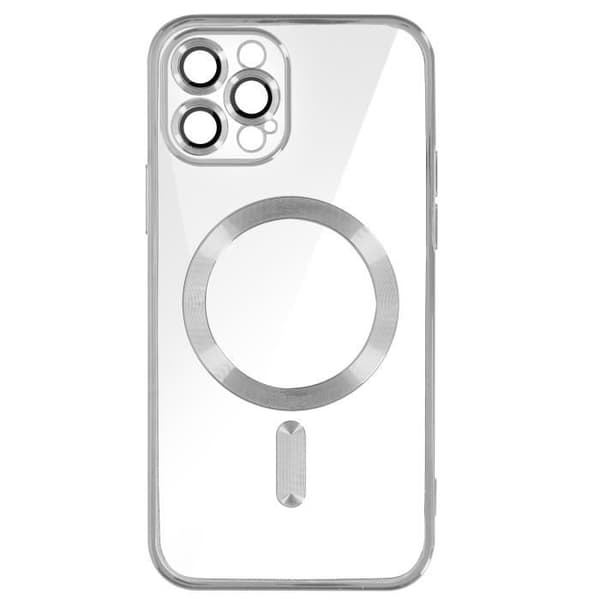 MagSafe iPhone 12 Pro Silver Skal Magsafe Fodral