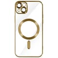 Miniatyrbild 1 av 4: MagSafe iPhone 13 Silikon Guld Fodral Magsafe Fodral